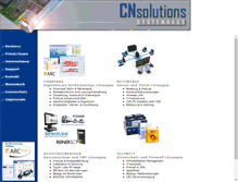 Tablet Screenshot of cn-solutions.at